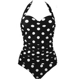 Sexy Polka Dot Swimsuit Halter