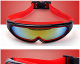 Swimming Glass Silicone Goggles