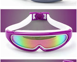 Swimming Glass Silicone Goggles