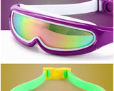 Swimming Glass Silicone Goggles
