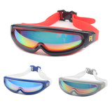 Swimming Glass Silicone Goggles