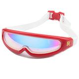 Swimming Glass Silicone Goggles