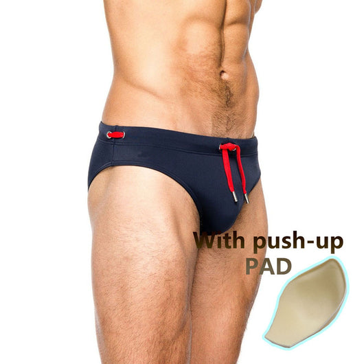 Push-Up Pad Swim Trunks