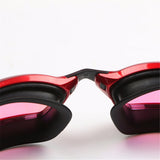 Large Frame Plating Swim Goggles