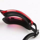 Large Frame Plating Swim Goggles