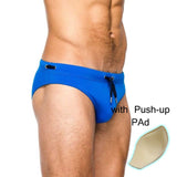 Push-Up Pad Swim Trunks