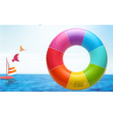 Rainbow Inflatable Swimming Ring