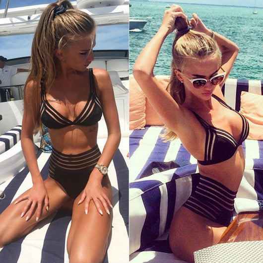 Black Bandage Swimsuit