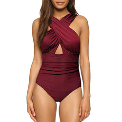 Cross Halter Swimwear