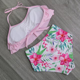 Bikini  Ruffle Swimwear  Off Shoulder