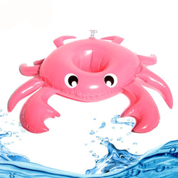 Crab Mini Pool Float Toys Drink Holder Cup